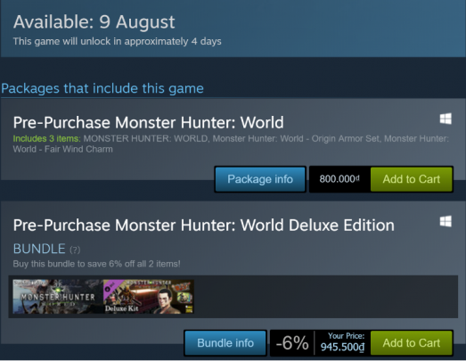 Luôn cảnh giác mình pre-order vì gì