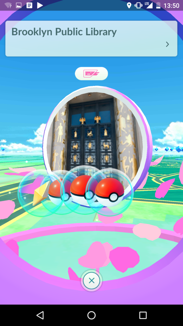 Items chỉ có thể lấy được tại các Pokestop