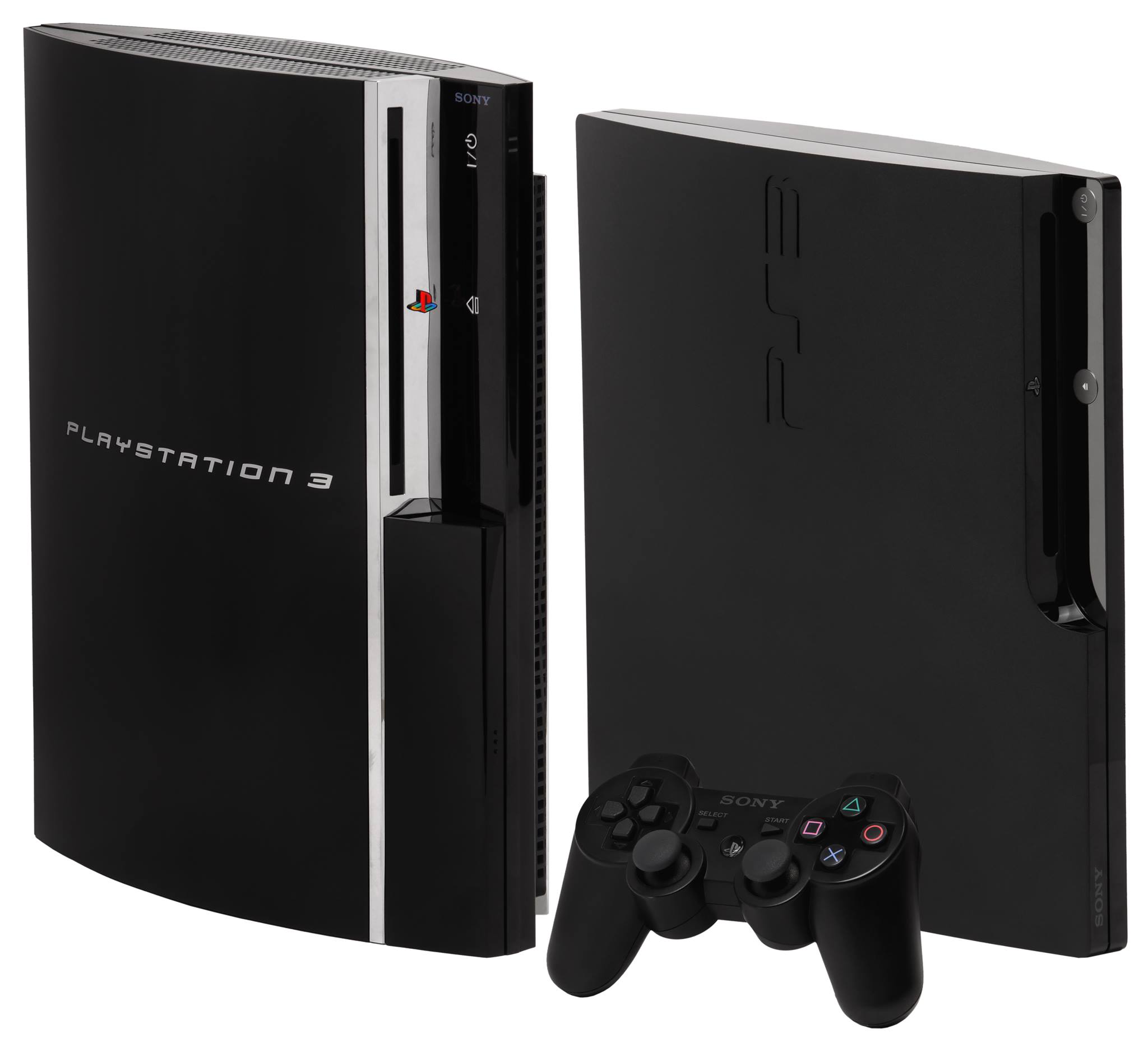 PS3 được thiết kế hiện đại hơn PS2 rất nhiều