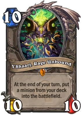 Y'Shaarij trong Hearthstone