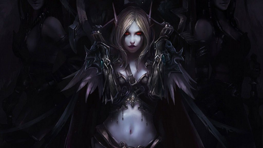 Hình dạng Sylvanas Windrunner khi trở thành Undead