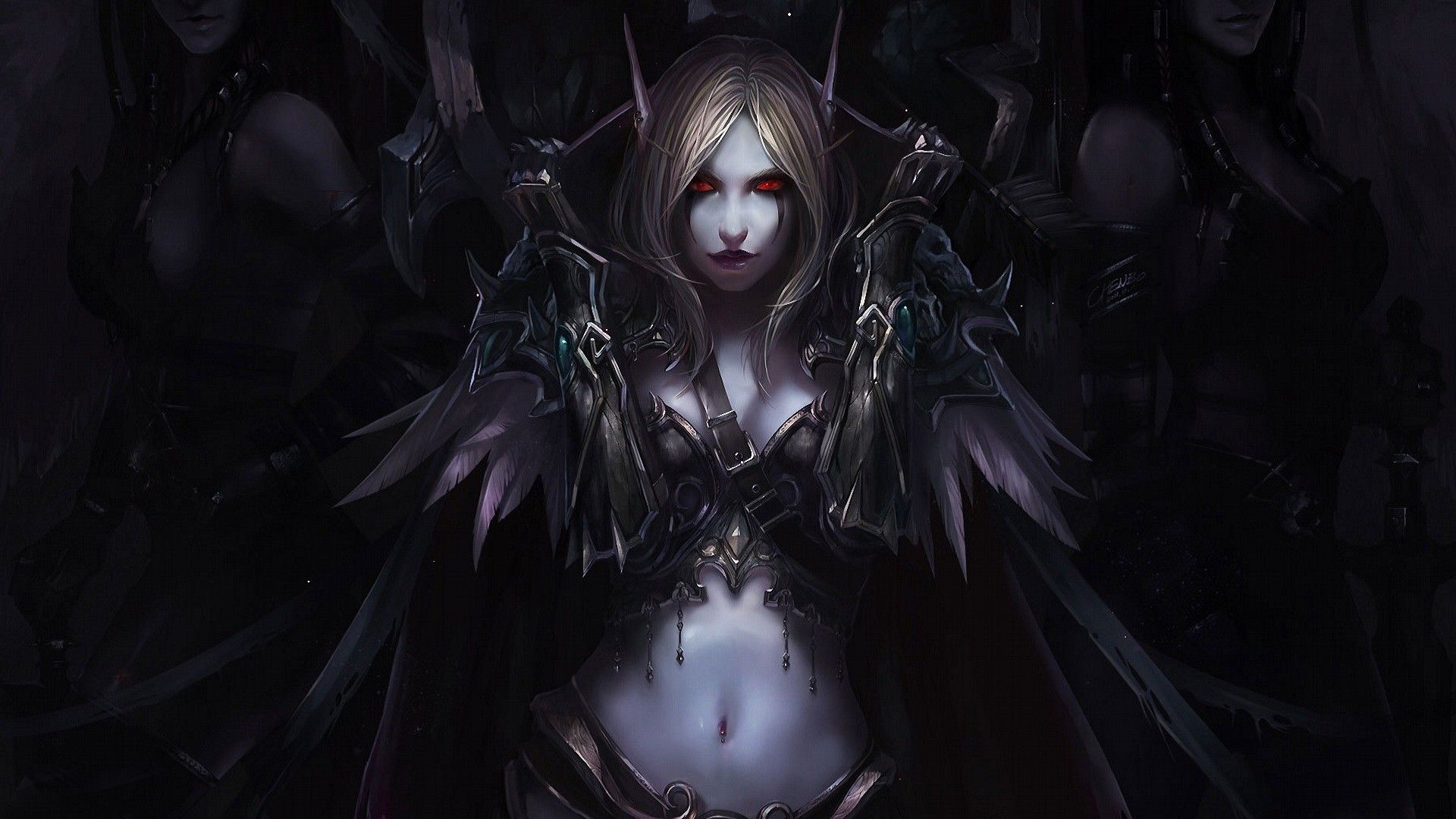 Hình dạng Sylvanas Windrunner khi trở thành Undead