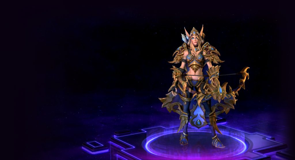 Hình dạng Sylvanas Windrunner khi còn sống