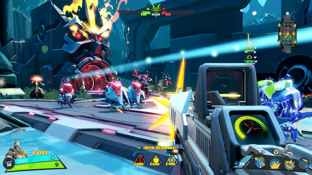 Battleborn là người anh em cùng cha với siêu phẩm Borderlands