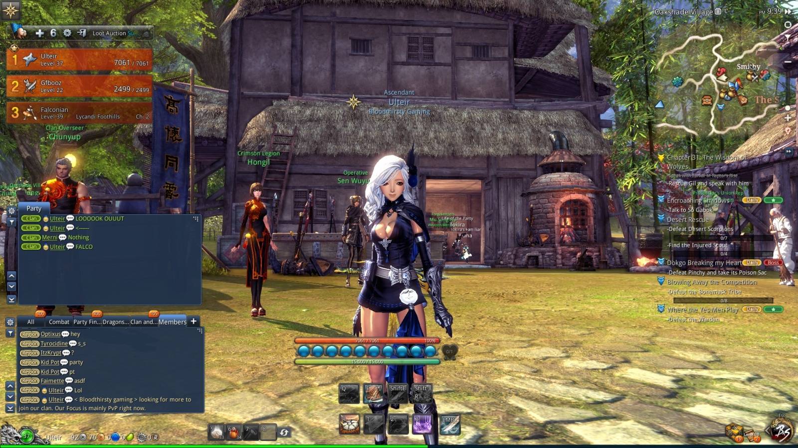 Nhân vật quyến rũ của Blade and Soul