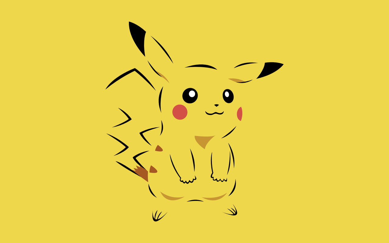 Hình ảnh dễ thương của Pikachu đã quá quen thuộc với mọi người rồi
