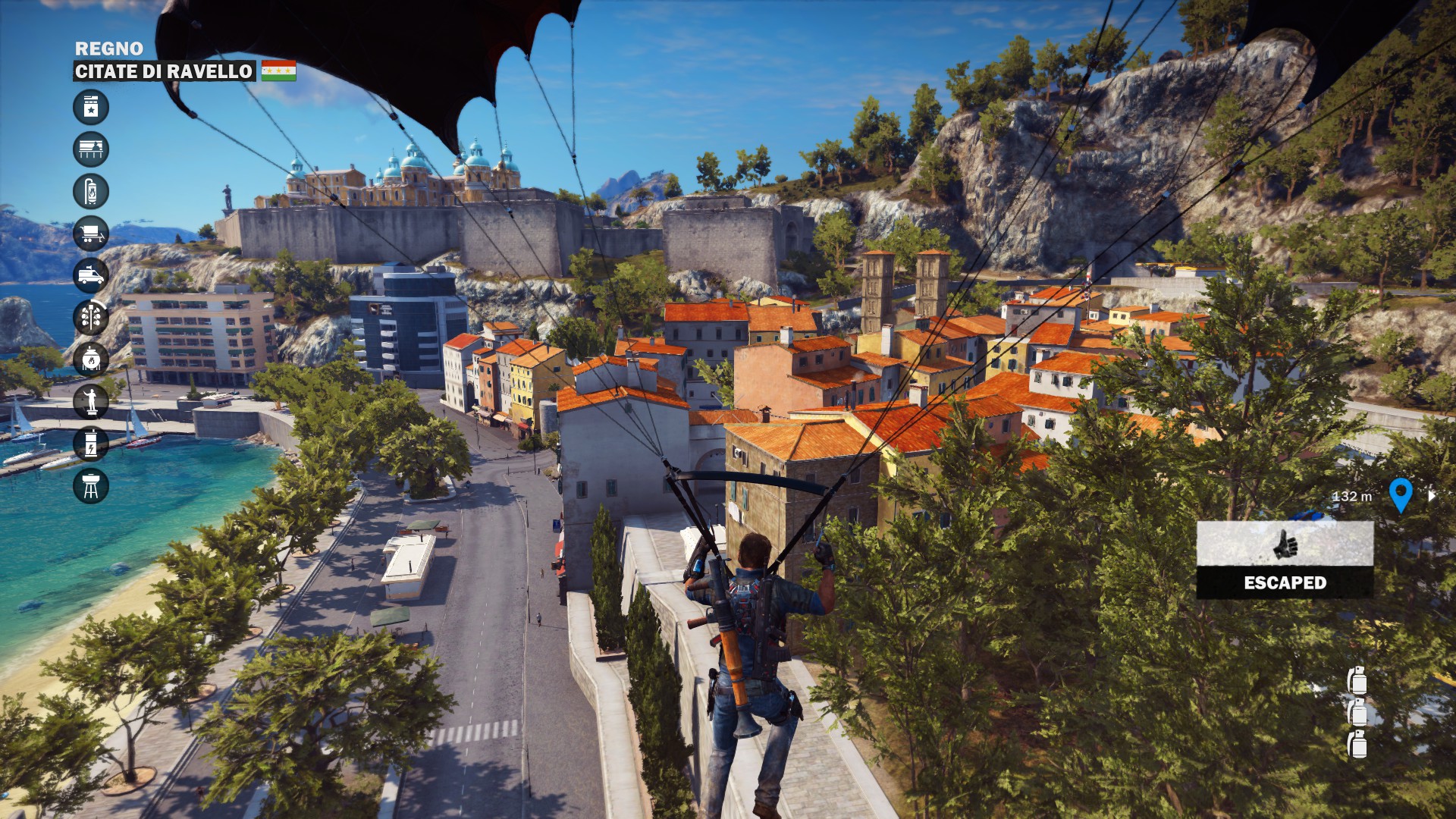 Bản đồ rộng lớn của Just Cause 3