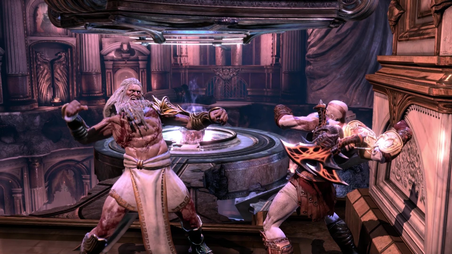 Kratos đại chiến với Zeus trên đỉnh Olympus