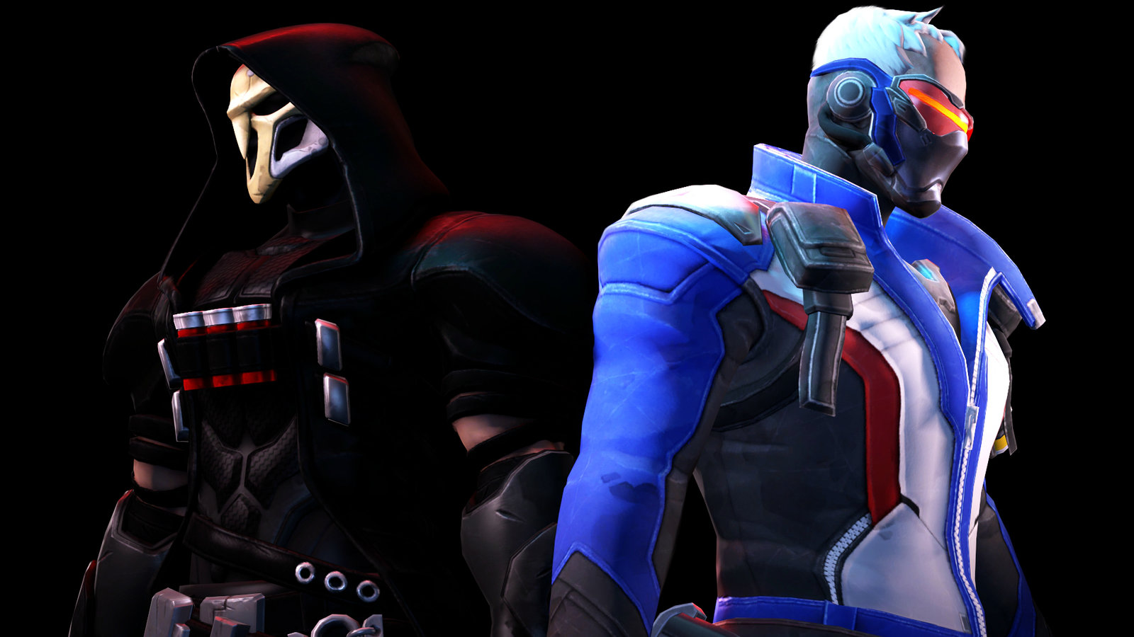 Reaper và Soldier 76