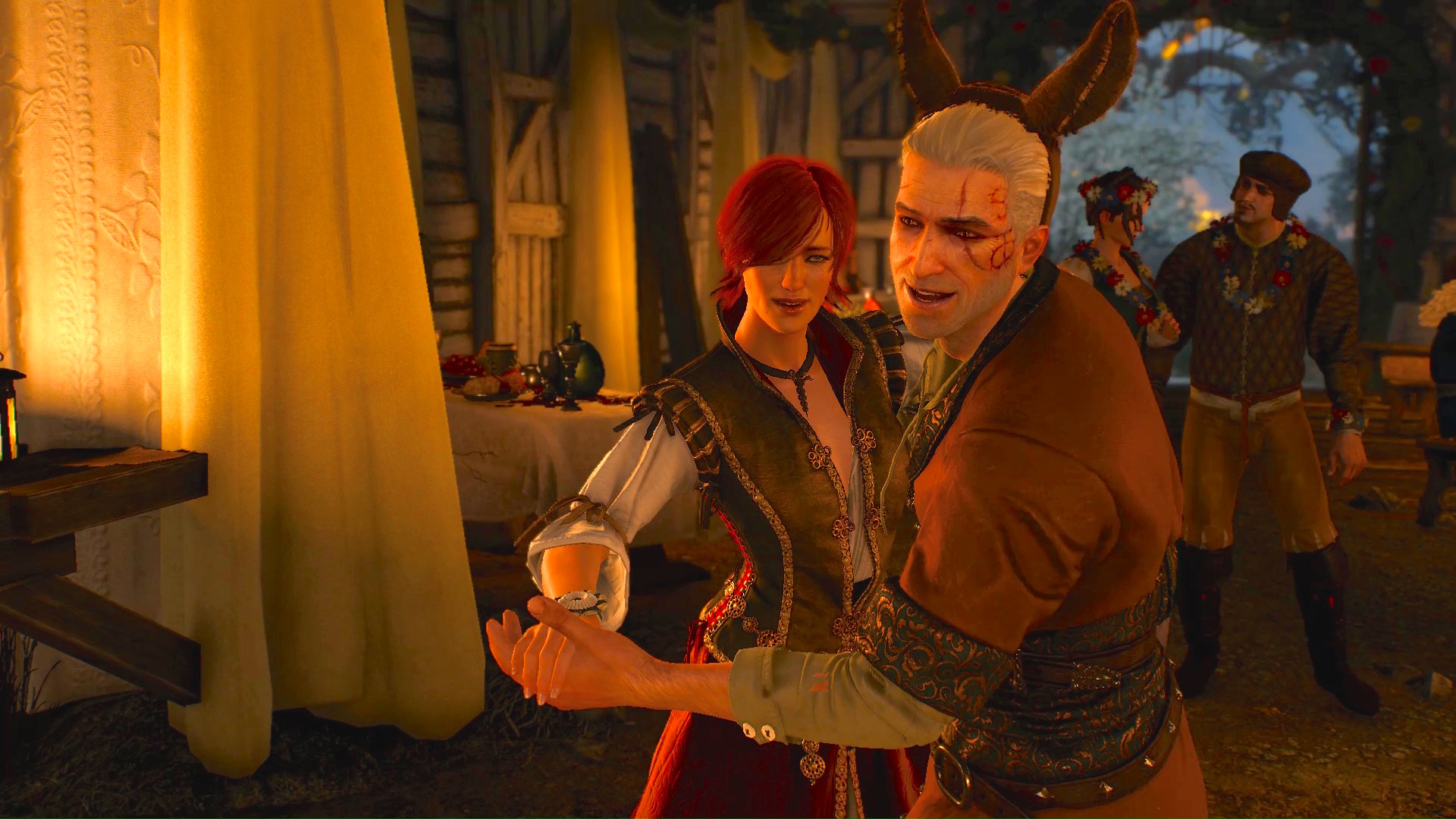 Geralt - Vlodimir mời Shani nhảy 1 bản
