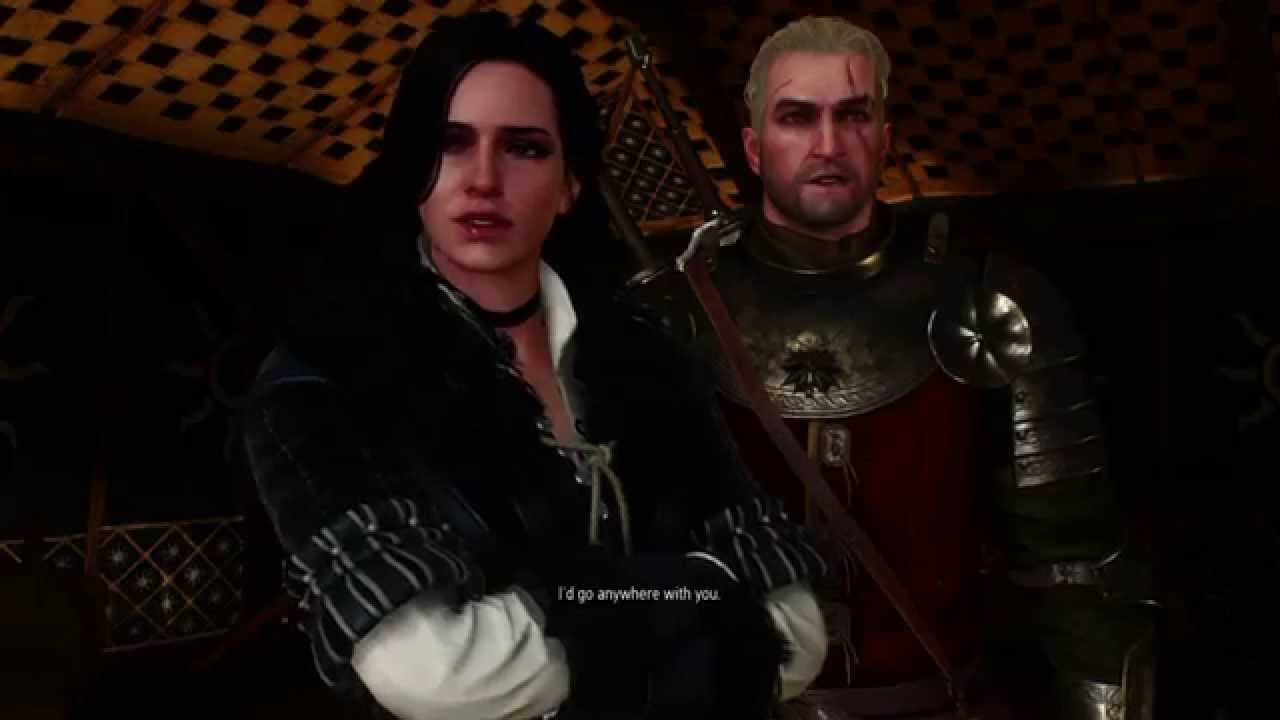 "Em sẽ cùng anh đi khắp nơi. Đừng chết nhé,Witcher"