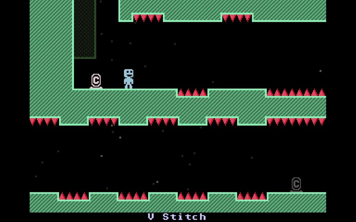 VVVVVV (2010) - Một game thuộc thể loại platformer xoay quanh duy nhất cơ chế đảo chiều trọng lực