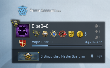 CSGO rank 1