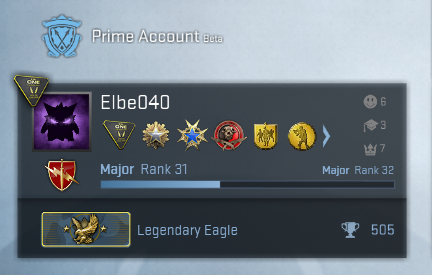 CSGO rank 2