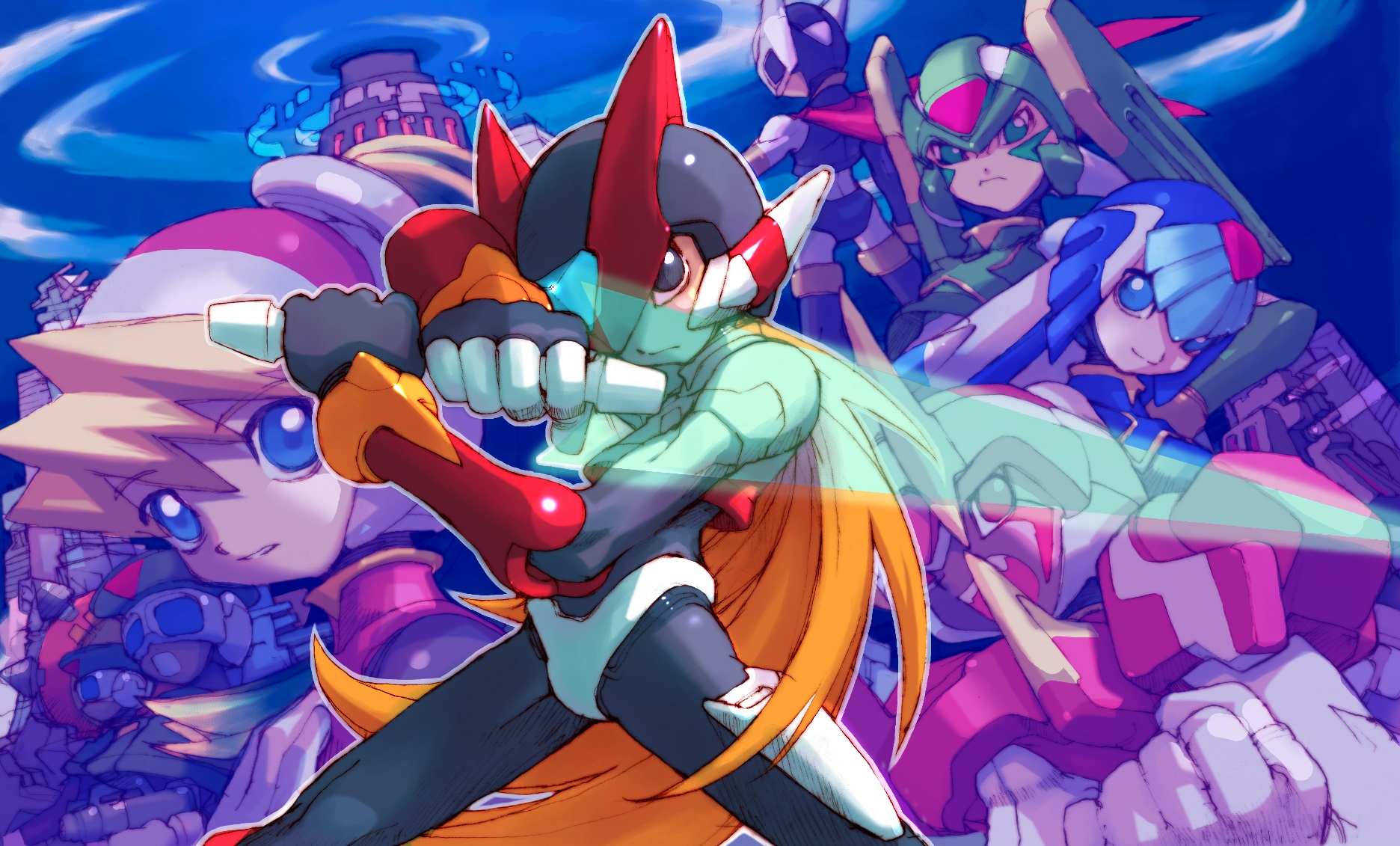 Megaman Zero - chưa hoàn thành tốt vai trò của phần mở đầu Hiệp Sĩ Bão Táp